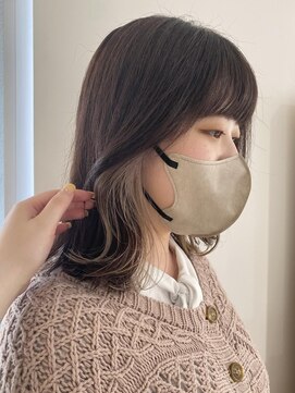 クラリス バイネオ 武蔵小杉(Claris by neo) イヤリングカラー×ベージュ