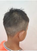 「スッキリ刈り上げ」キッズカット
