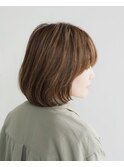 似合わせハイライトボブ