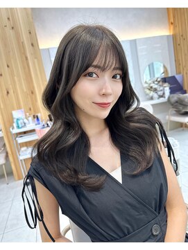 アフロートリノ(AFLOAT Leino) 大人可愛い韓国ヘア　レイヤーカット　くびれヘア　似合わせ#