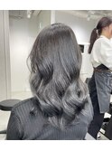 艶々オリーブグレー