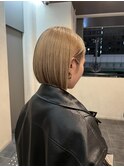 【中野 倫大朗】bob×blond beige