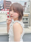 ◎顔周り可愛い！くびれ外ハネボブ