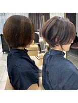 アンド ストーリーズ(&STORIES)&nbsp;ひし形ショート/前下がりショート/絶壁解消40代/50代【橋本】
