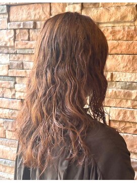 エノモト(ENOMOTO) ロングウェービースタイル×ロングヘア×透明感ブラウンカラー