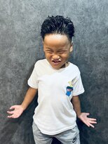 ベース(BASE)&nbsp;Cafe&Barber BASE×ナチュラルキッズパーマ