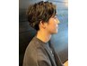 メンズカット＋前髪縮毛矯正 ￥7,700【90分】