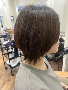 リミットヘアー 大在店(Remit hair) 外ハネレイヤー