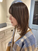 シェノン 赤羽店(CHAINON)&nbsp;2025年赤羽人気美容室顔周りあご下レイヤー前髪縮毛矯正