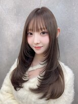 【kumu】ロングレイヤー/顔周りカット/栄/名古屋