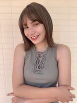 ニスル 上尾店(NISURU)&nbsp;似合わせカット/大人ガーリー/ダークアッシュ/着物/上尾/上尾駅