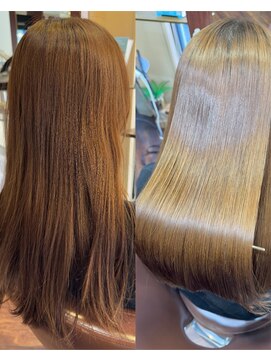 ビール 今泉店(BEER) 【BEER 山崎雄太朗】1番傷まない★超高濃度水素縮毛矯正