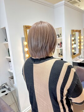 コワファースト  させぼ五番街店(COIFF1RST) ミルクティーベージュ