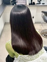 ラック 表参道(LUCK)&nbsp;ブリーチなし艶髪ストレート