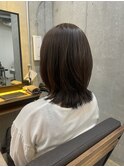 面長さん、エラ張りさんにもおすすめ！ミディアムレイヤー