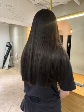 ローレン(LOREN) 透明感髪質改善ベージュダブルカラーミルクティーグレージュ