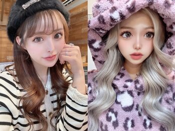 ディーシー 渋谷店(D.C)の写真/カラー&エクステ同時施術OK【カラー¥4990】【Wカラー¥9990】【カラー＋巻ける最高級エクステ40本¥9980】