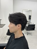 ステージ(STAGE)&nbsp;ダウンパーマ　ニュアンスパーマ　センターパート