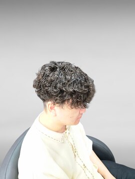 アノ 別府店(Ano.) 大分別府メンズパーマカットプードルパーマ波巻きスパイラル