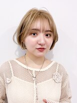 アルバム 池袋(ALBUM)&nbsp;顔周りレイヤー韓国ヘアくびれミディミディアム_F40796