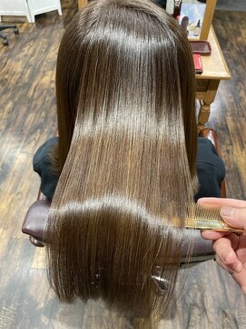 アイリーファンビリ(irie fambilly) オリーブベージュ☆Rich髪質改善メテオカラー