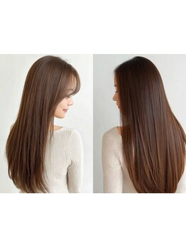 最高の艶髪に新しい自分との再会♪オートクチュールなスタイルをご提供致します◎[秦野/髪質改善]