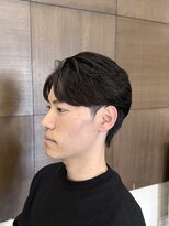 ログ 高松木太店(Log)&nbsp;メンズショート　高松フェザーパーマ