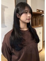 スイート ヘアデザイン(Suite HAIR DESIGN)&nbsp;小顔見え顔まわりカット×ロングレイヤー