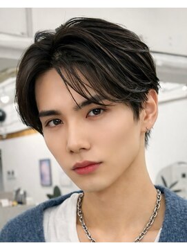 ポーチバイハニー オモテサンドウ(PORCH by HONEY omotesando) 横浜/フェザーパーマ/センターパート/曲がる縮毛矯正/韓国