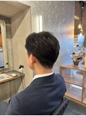 久留米　福岡/ スーツスタイル　刈り上げ