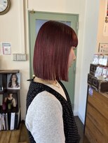 コレット ヘアー 大通(Colette hair) 【minami】ディープレッド