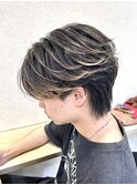 エンドカラーフェザーパーマ