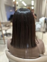 ロージーバイフーガヘアー 元住吉店(Rosy by FUGAhair) 暗めグラデーションブラウン/手入れ簡単ミディアム