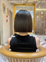 ロンドアベニール 北千住(Lond avenir)&nbsp;ダークパープル/髪質改善/縮毛矯正/オリーブベージュ/北千住