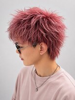 ノイセルヘアー(Noisyle Men's hair) リバースセンターパート/ニュアンスパーマ/ダウンバング/MEN'S
