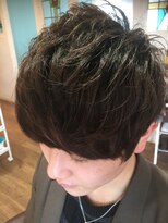 パティオンツー(PATIONN2)&nbsp;束間カールランダムムービングマッシュショート簡単スタイリング