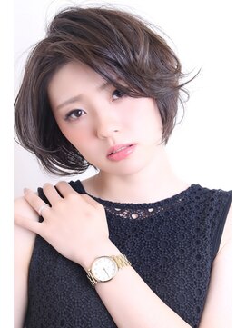 ヘアパーク ティアンダ(hair park t under) 大人可愛いショートボブ