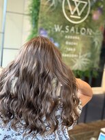 ダブル アンダーバー サロン(W_SALON) 【W_SALON 河原町】ハイライトベージュ/海外風