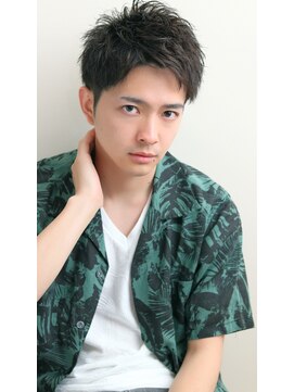 アイズ ヘアー メイク(I's hair make) 爽やかツーブロソフモヒショート