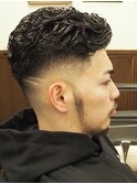 七三オールバック〈理容室〉メンズ/八重洲/日本橋/床屋