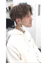 ネクスト 静岡店(NEXT)&nbsp;【NEXT shizuoka 竹田】グレージュ×前下がりセンターパート