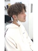 【NEXT shizuoka 竹田】グレージュ×前下がりセンターパート