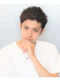 アップバングジェットモヒカン刈り上げ爽やかツーブロック