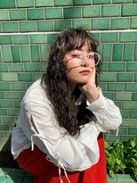 キューズ クラブ(cuz KLUB)&nbsp;【cuzKLUB】マッシュバング×ソフトスパイラルパーマ