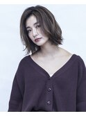 クール　切りっぱなしボブ