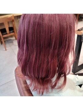 ネオリーブルカ 御茶ノ水店(Neolive Luca) 春先取り！ケアブリーチで実現！ベビーピンクカラー！