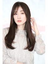 ワールドビューティビバルト 宝塚店(WORLD BEAUTY VIVALTO)&nbsp;シースルーバング×ツヤ髪ロングスタイル☆