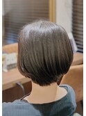 ボブ/グレージュ/大人女性/レイヤー/ショート[経堂]