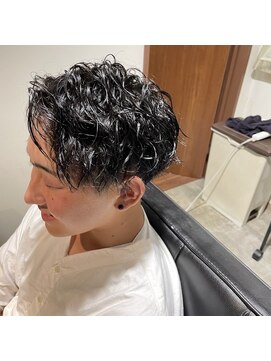 ヘアーシェルターフォーメン(Hair Shelter for men) スパイラルアップバング