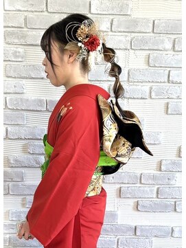 エヌフラップ(n-flap) 成人式ヘアアレンジ